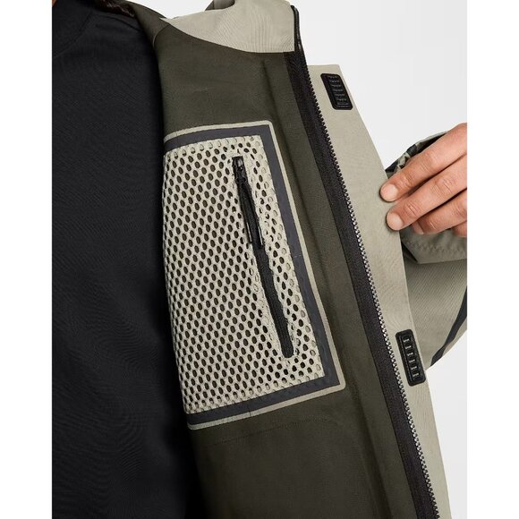 Nike Tech Men's Storm-FIT Hooded Full Zip Rain Jacket Size Large-TALL HM9473-320 - Picture 9 of 9